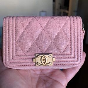 SOLD on another site Chanel zippy boy wallet 18P
